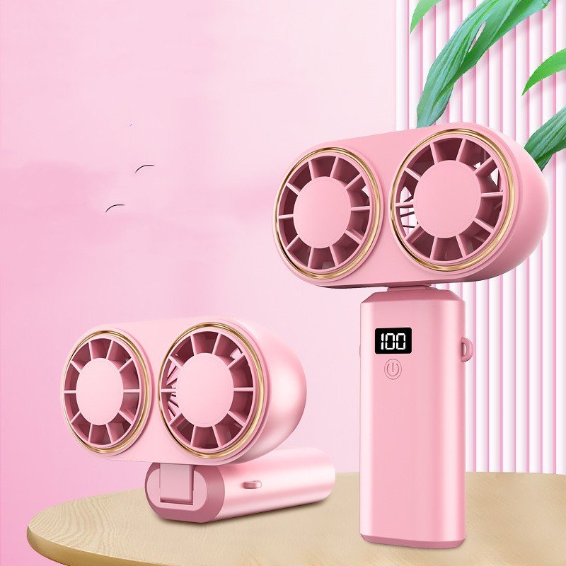 USB Handheld Mini Fan Foldable Portable Neck